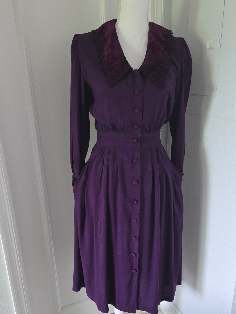 Vintage Prarie Dress with side pockets